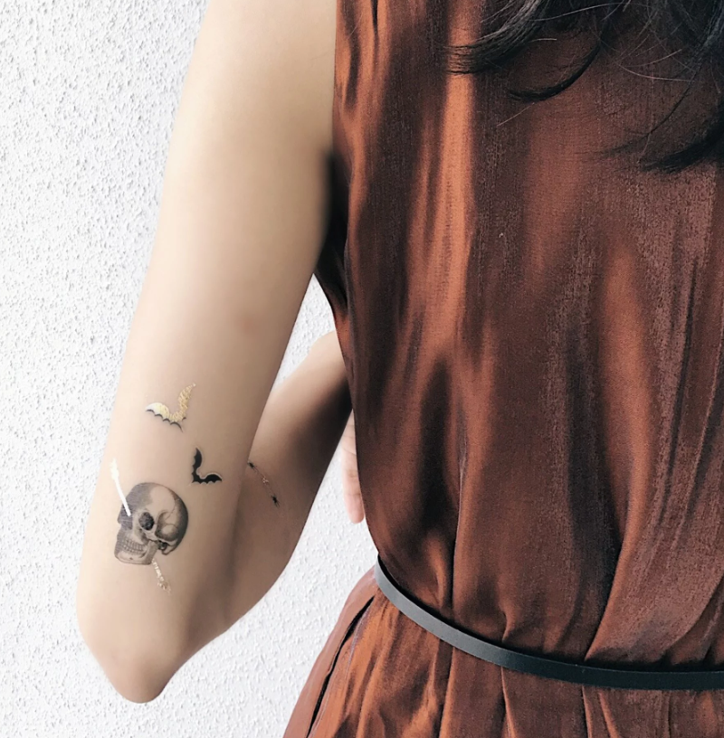 Shot By Love Temporary Tattoos Stickers