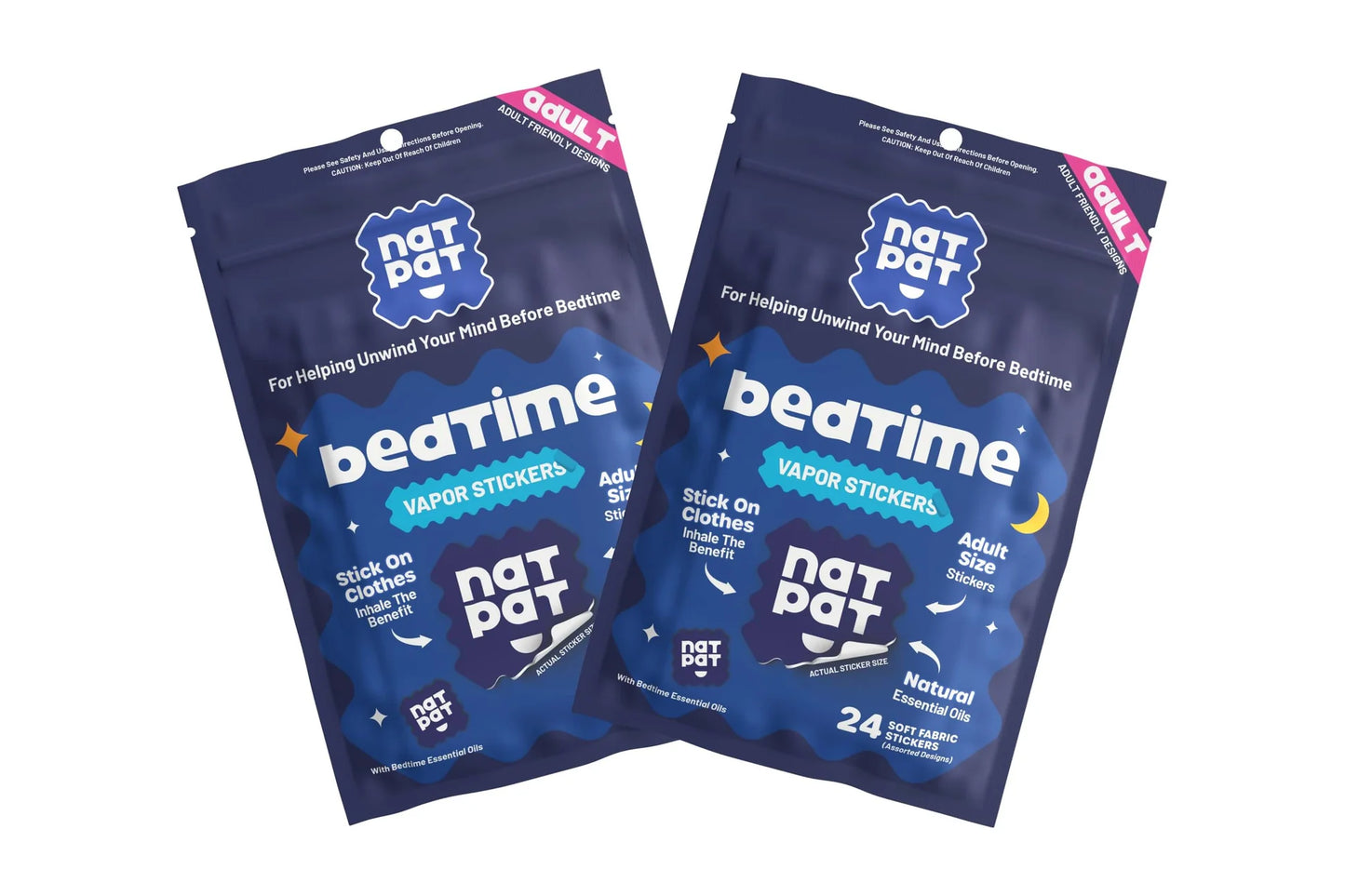 NATPAT Adult Bedtime Vapor Stickers