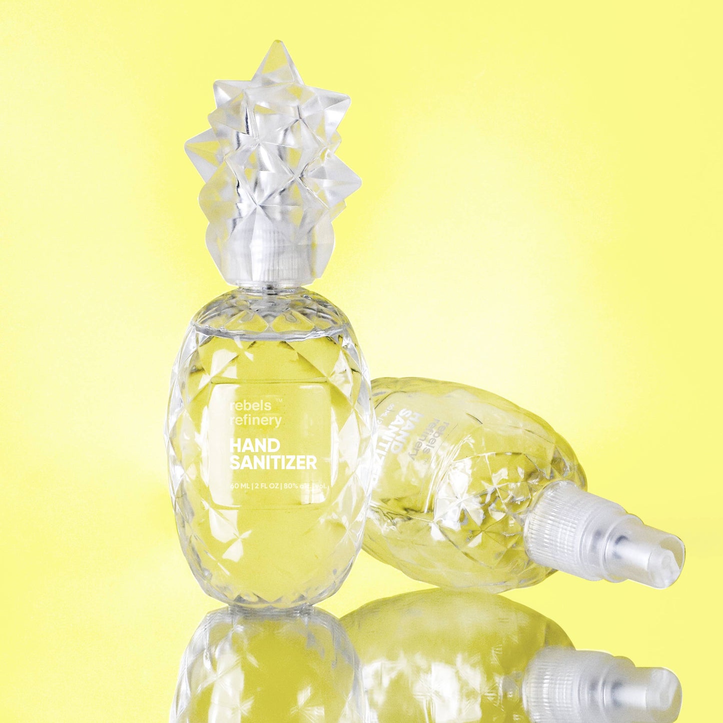 Désinfectant pour les mains à l'ananas