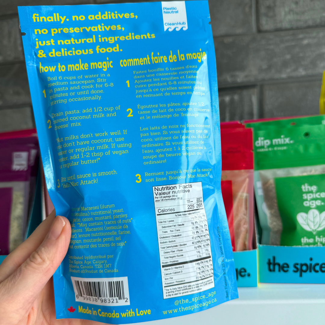 *NOUVEAU* Macaroni au fromage à base de plantes Mac Attack