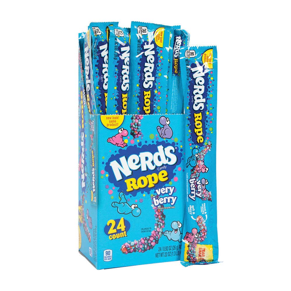 Nerds Very Berry Rope 26g case 24ct