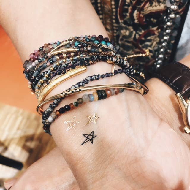 Galaxy Temporary Tattoos Stickers