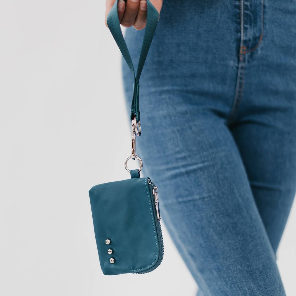 Porte-cartes clipsable en nylon Nya