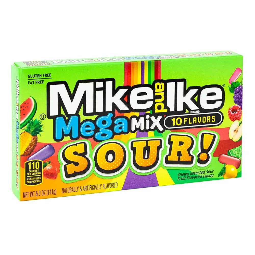 MIKE AND IKE MEGA MIX SOUR 5 OZ THEATER BOX