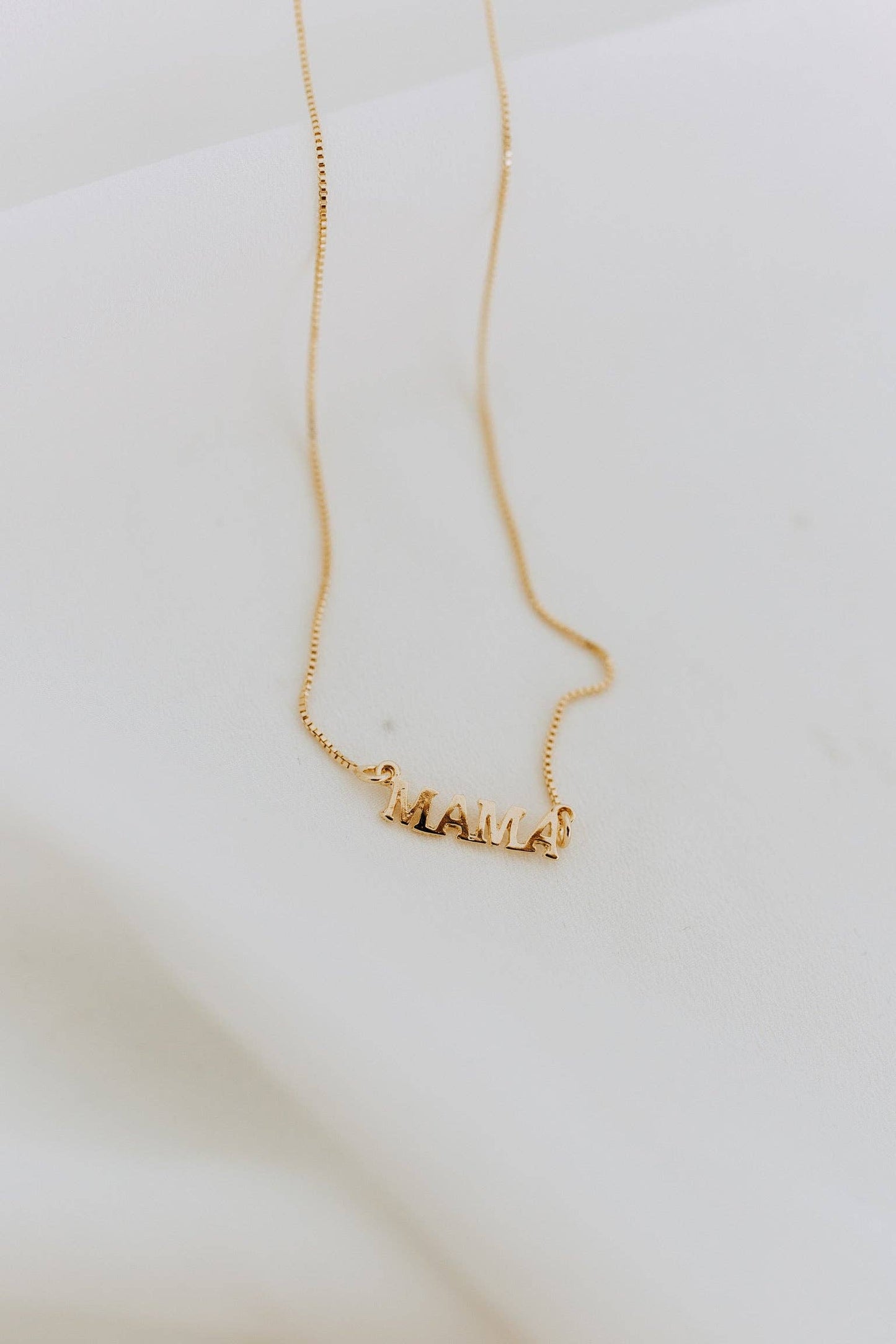 MAMA Gold Necklace