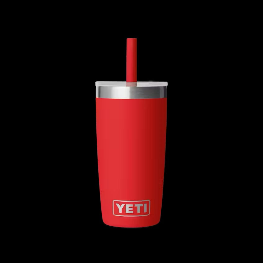 YETI Rambler Jr. 10 oz / 295 ml Tumbler with Silicone Straw Lid