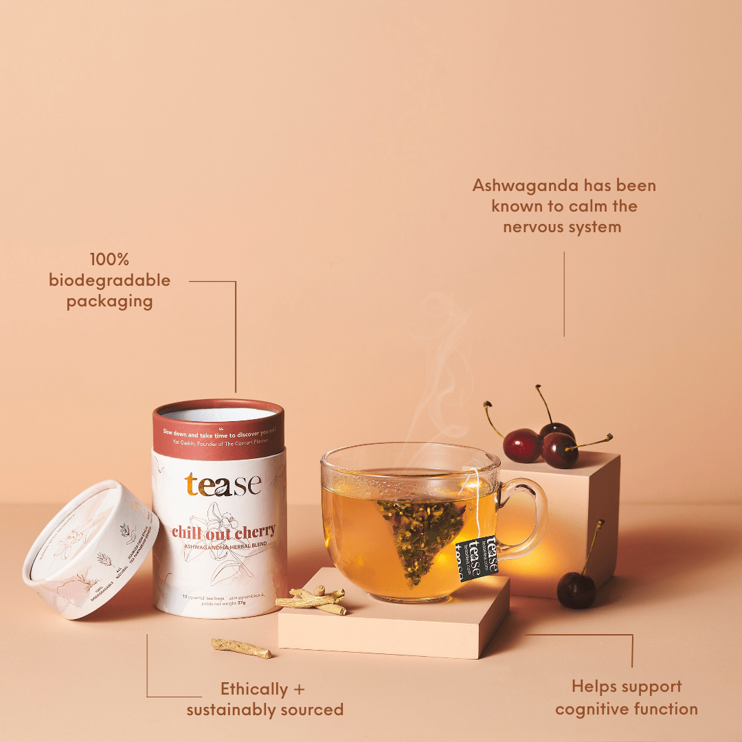 Tease adaptogen ashwaganda chill out cherry the county emporium