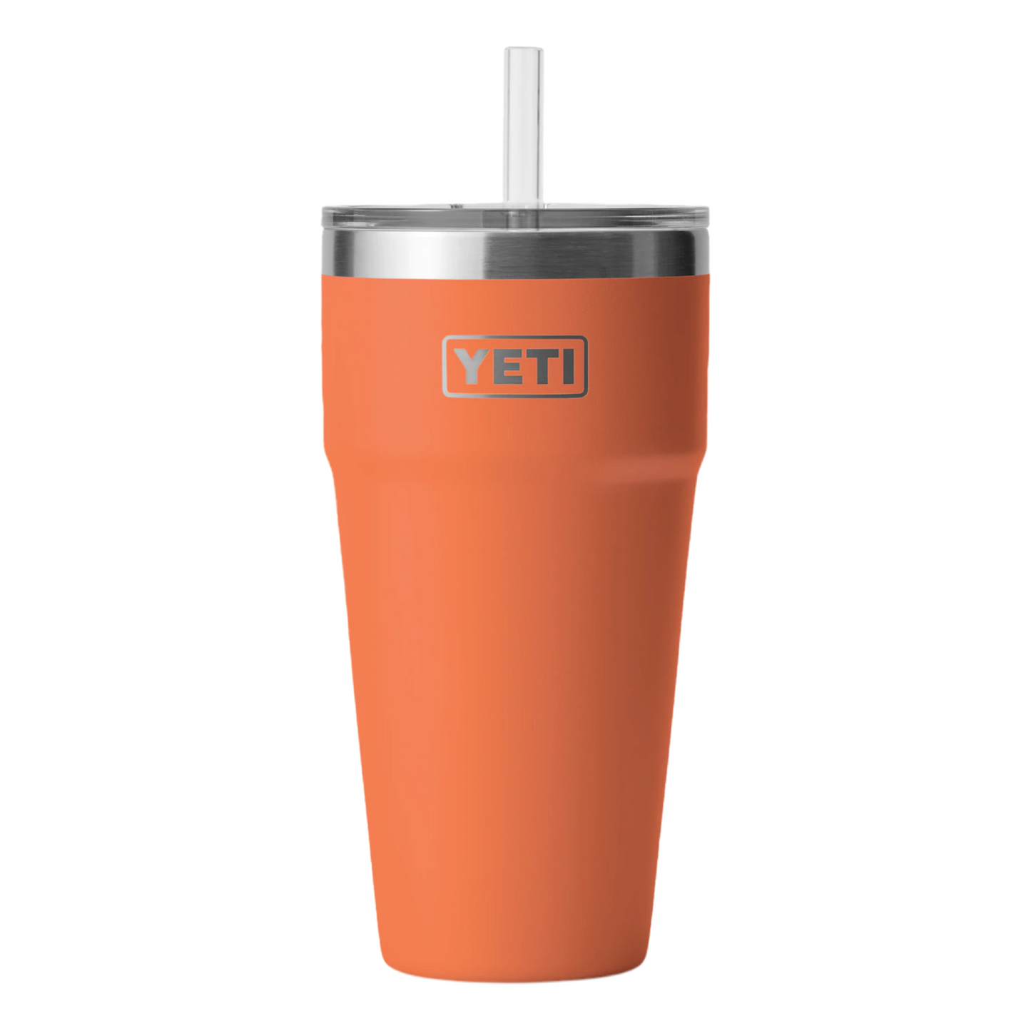 Yeti rambler 26 oz straw mug desert clay