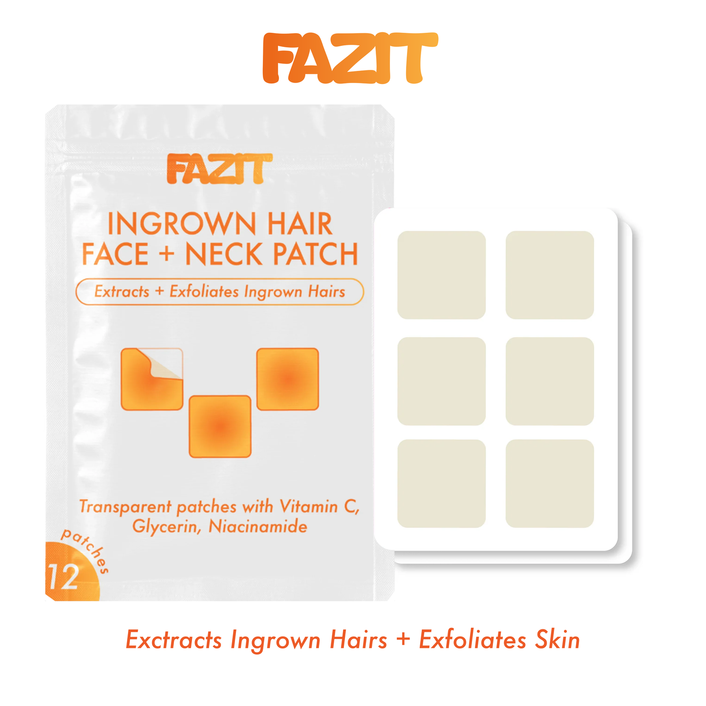 Ingrown Hair Face + Neck Beard Patch