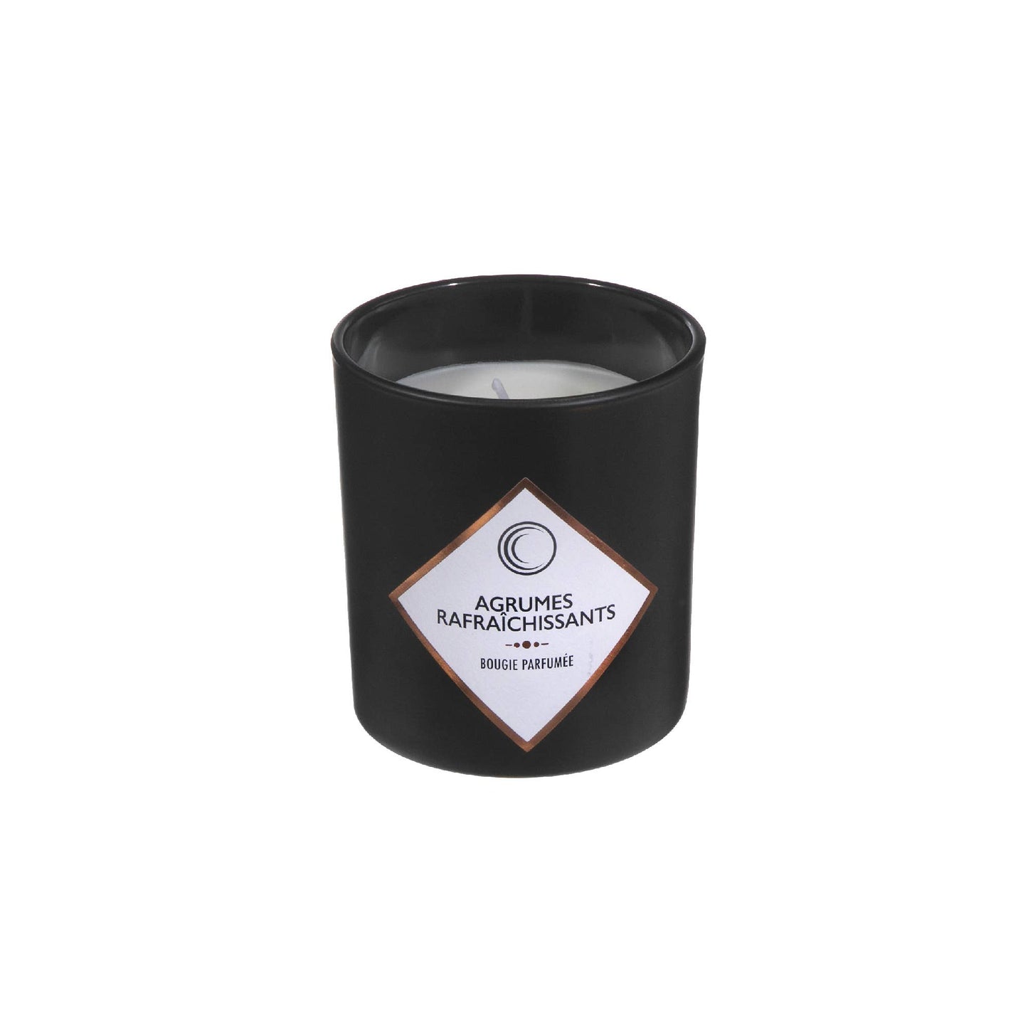 7 Oz Scented Candle With Lid - Citrus