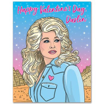 Dolly Parton : carte de Saint-Valentin