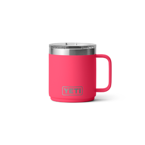 YETI 10oz/295mL travel mug with handle and mag slider lid in bimini pink