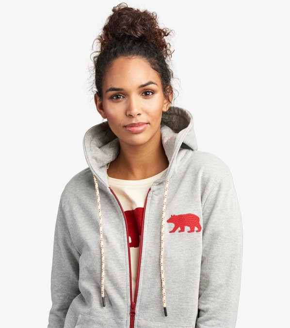 Bear Heritage Women's Full Zip Hoodie