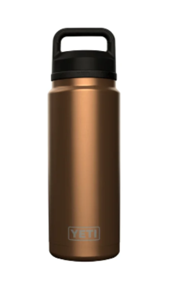 YETI 36oz/1L bottle with chug cap in copper