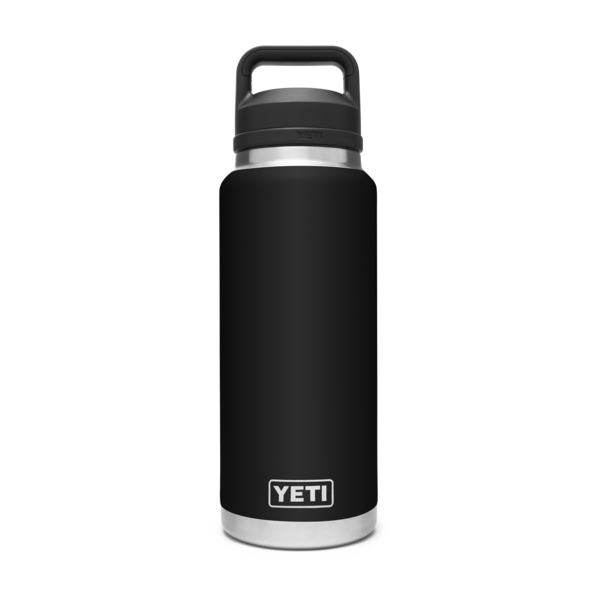 YETI 36oz/1L bottle with chug cap in black
