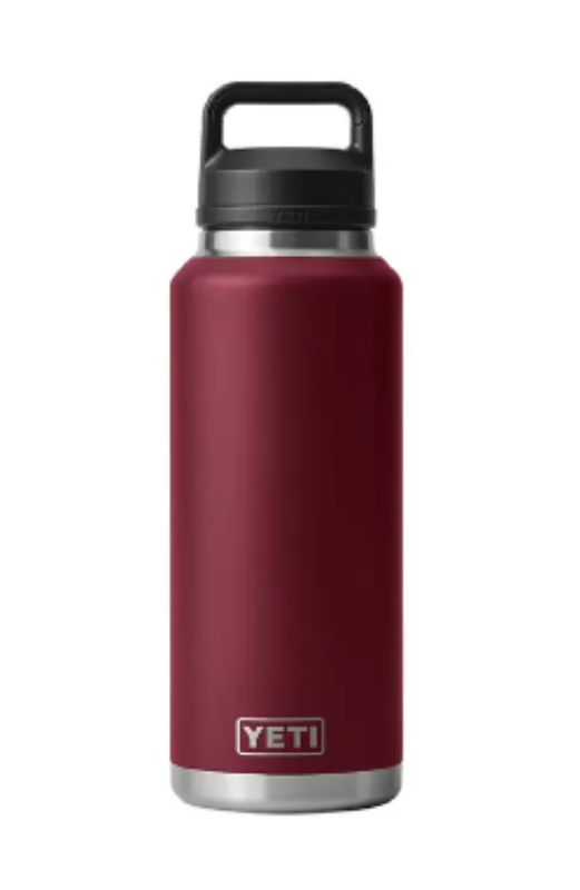 YETI Rambler Bottle - 36 oz. - Chug Cap - Harvest Red - TackleDirect