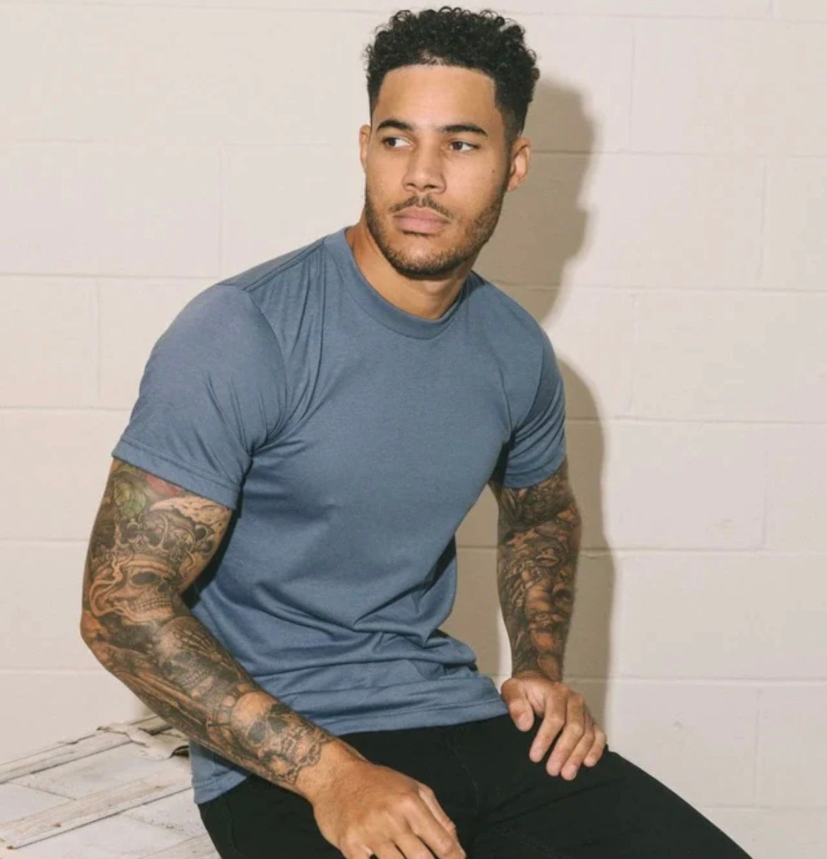 T-shirt ras du cou Delta de JACKSON ROWE