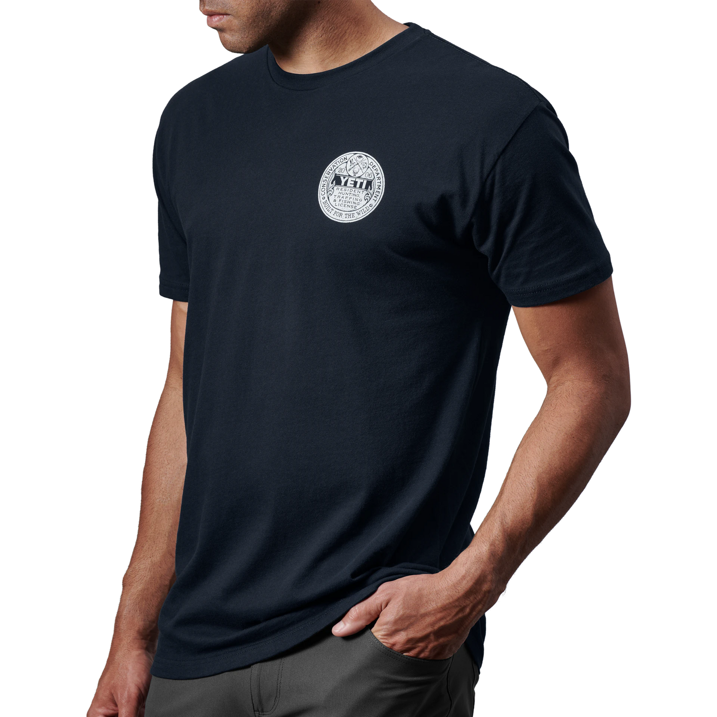 T-shirt Yeti : permis de piégeage