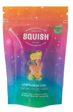 SQUISH Sour vegan rainbow bears