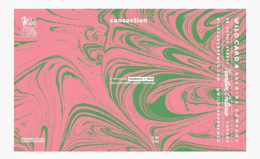 Brasserie Wild Card - Eau pétillante alcoolisée