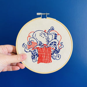 Hook Line and Tinker - Complete Embroidery Kit