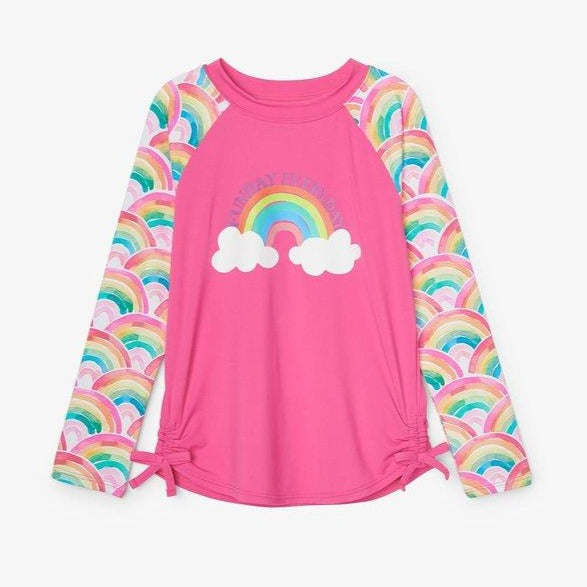 T-shirt rashguard à manches longues Over the Rainbow Hatley