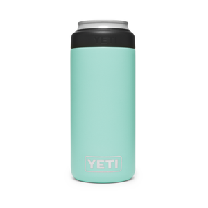 tall boy colster yeti beer tall can holder seafoam