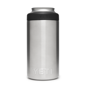 tall boy colster yeti beer tall can holder stainless steel 
