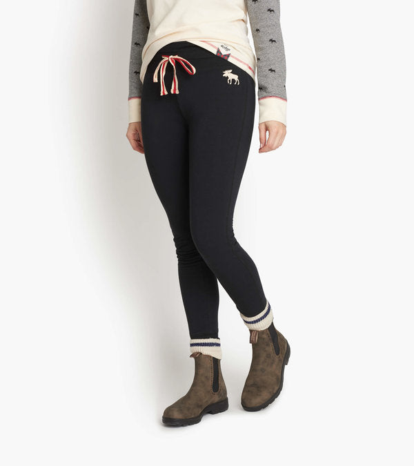 Legging noir Heritage pour femme