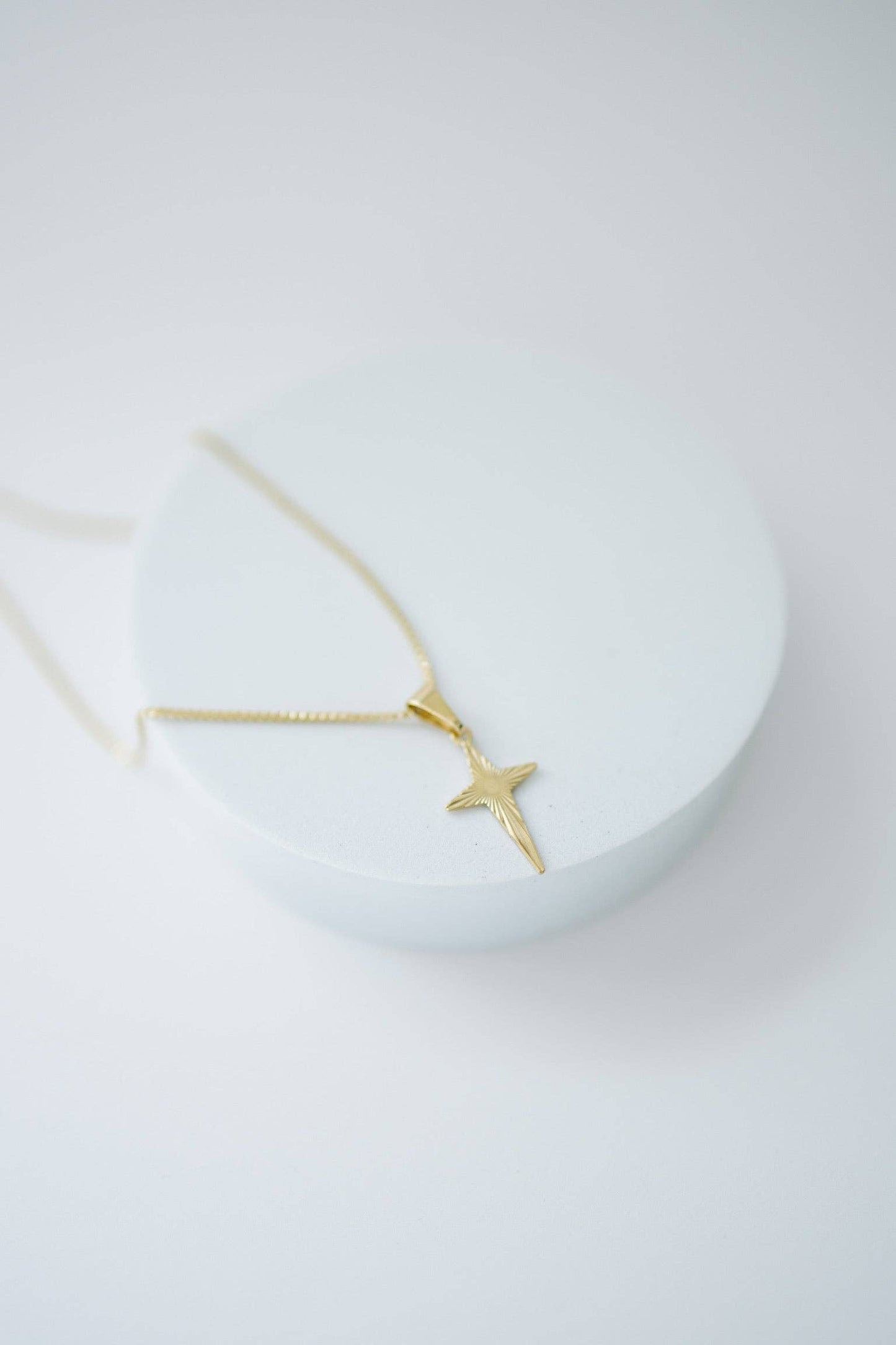 Mens Trinity Cross Necklace