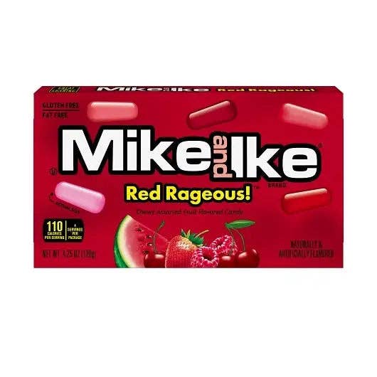 Mike and Ike Red Rageous 4.25 Ounce Box