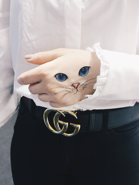 Cat Eyes Temporary Tattoos Stickers