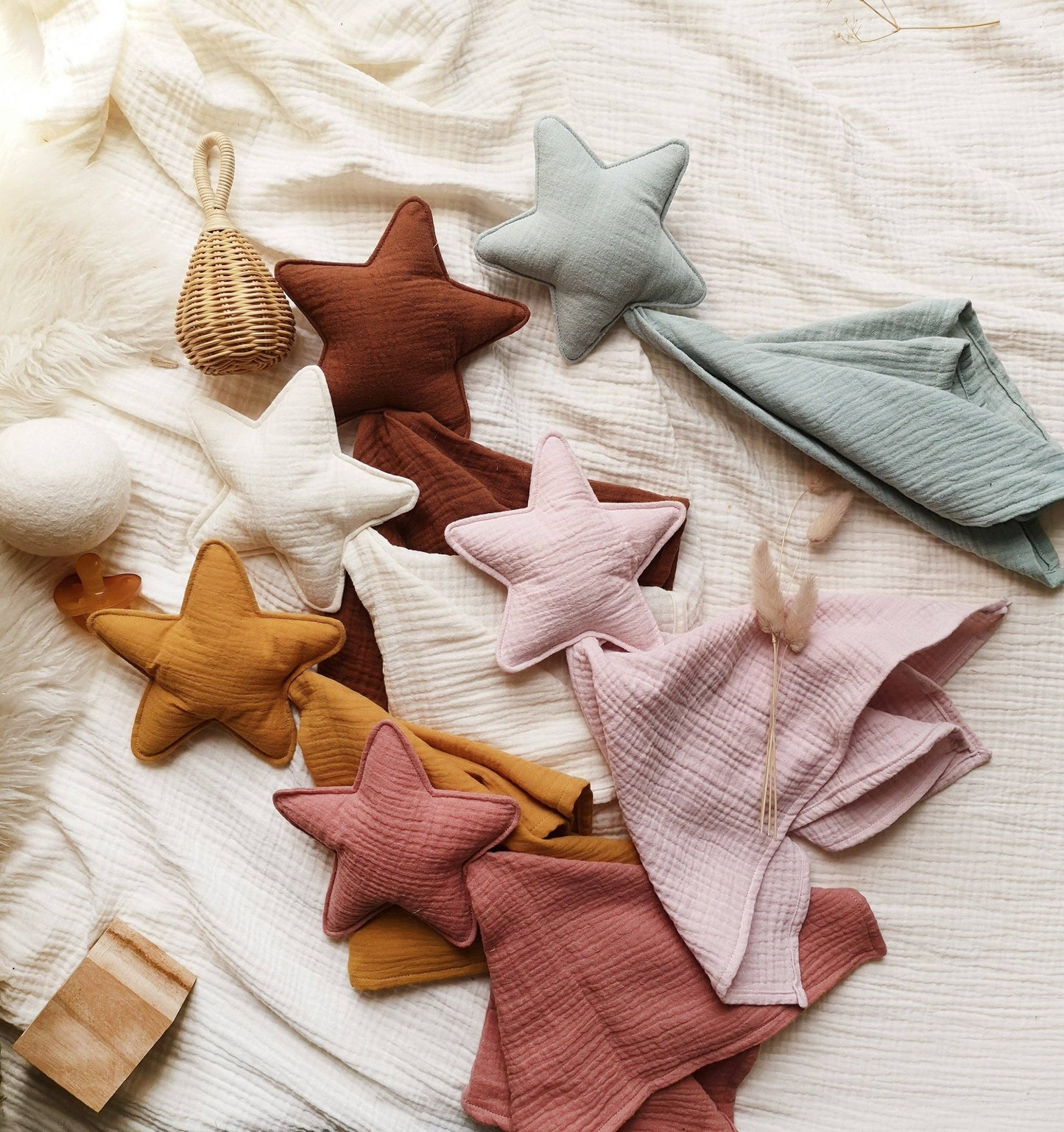 Star comforter - Baby security blanket