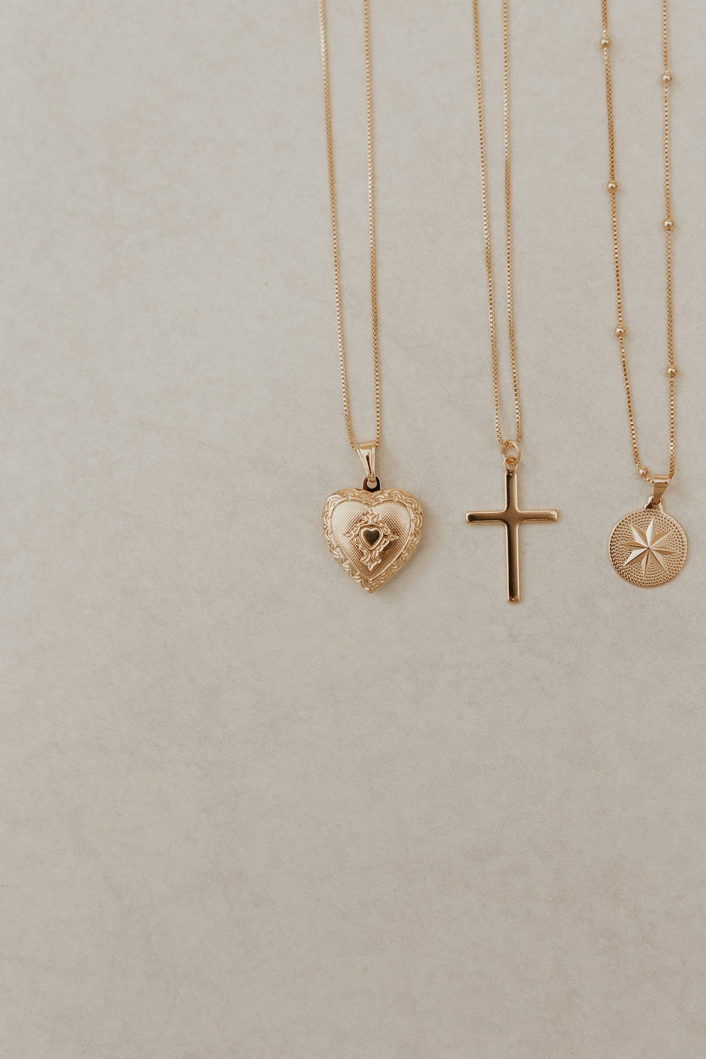 Vintage Heart Locket Necklace