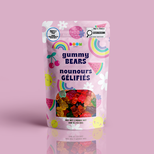 Flowers & Rainbows | Sweet Spring Gummy Candy | 340 g
