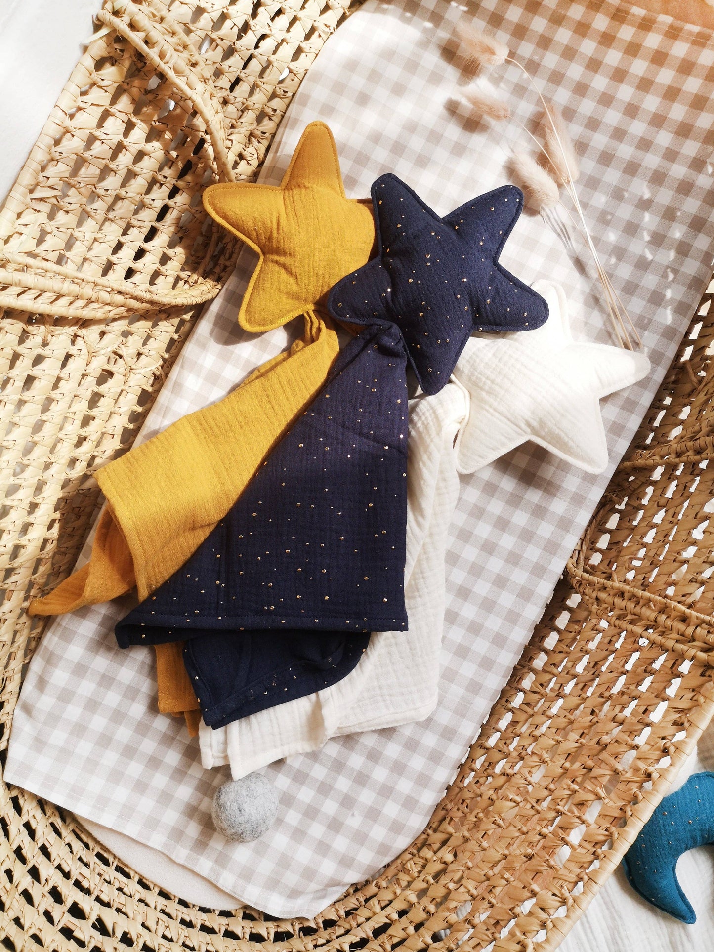 Star comforter - Baby security blanket