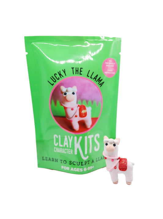 Lucky the Llama DIY Polymer Clay Kit | Arts & Craft Kit