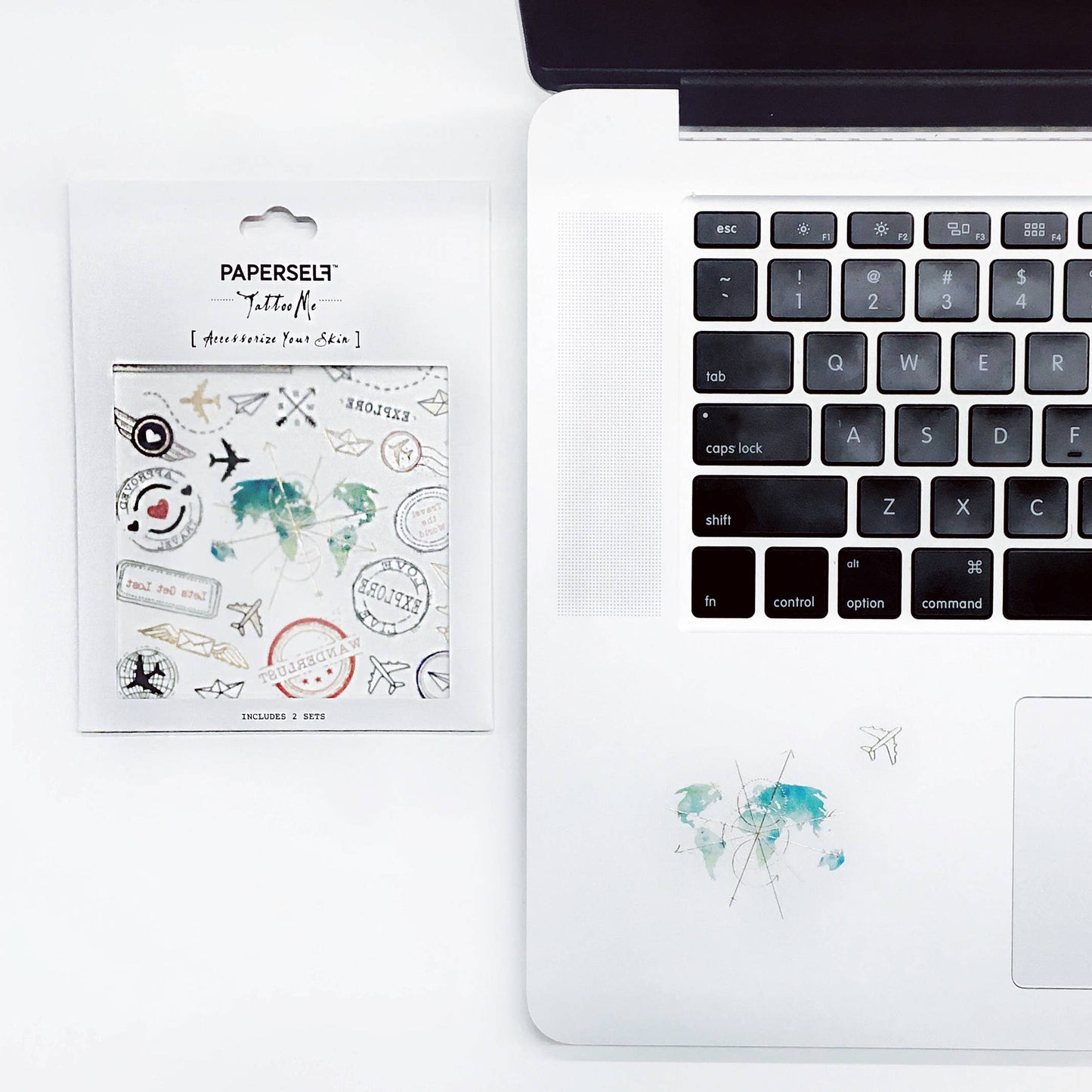 Travel Temporary Tattoos Stickers