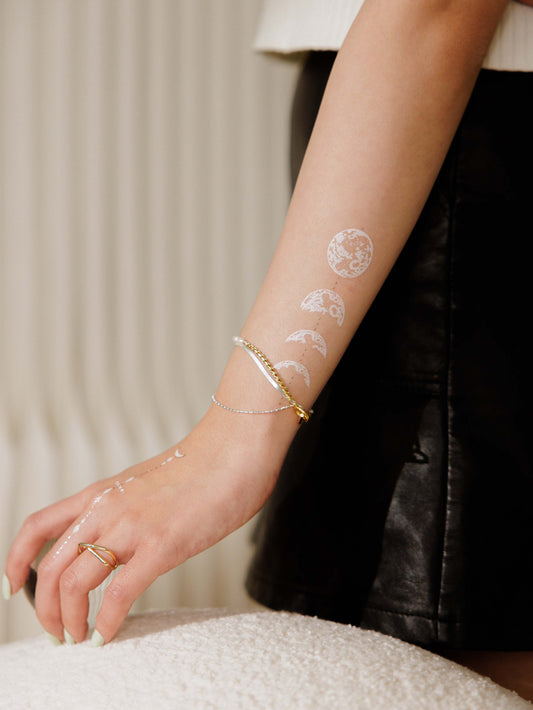 Luna Temporary Tattoos Stickers