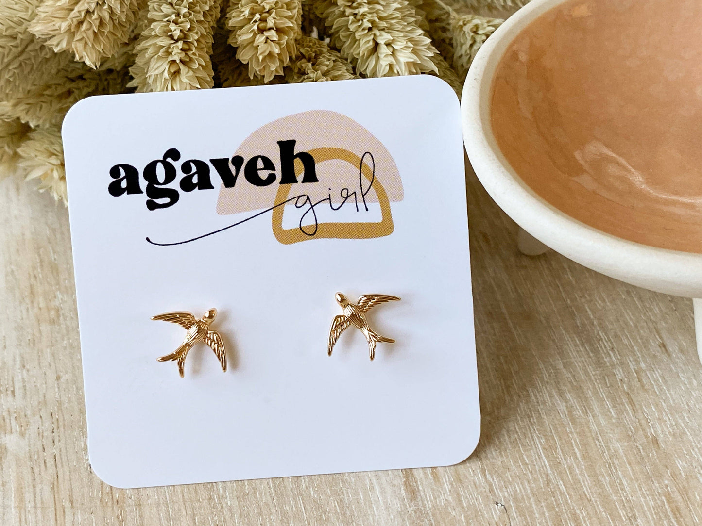 Swallow Studs earring