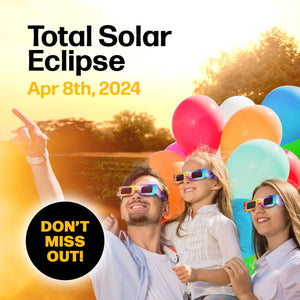Solar Eclipse Glasses Approved (10 Pack) - AAS, ISO & CE: 10 Pack