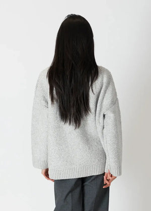 Lyla + Luxe Silva Luxe Bouclé Oversized Sweater