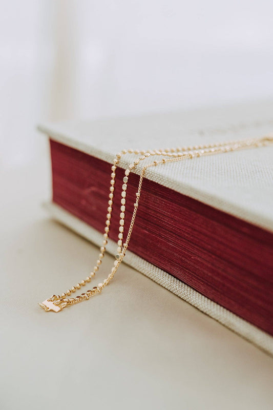 Triple Chain Bracelet Gold Filled Layered Bracelet