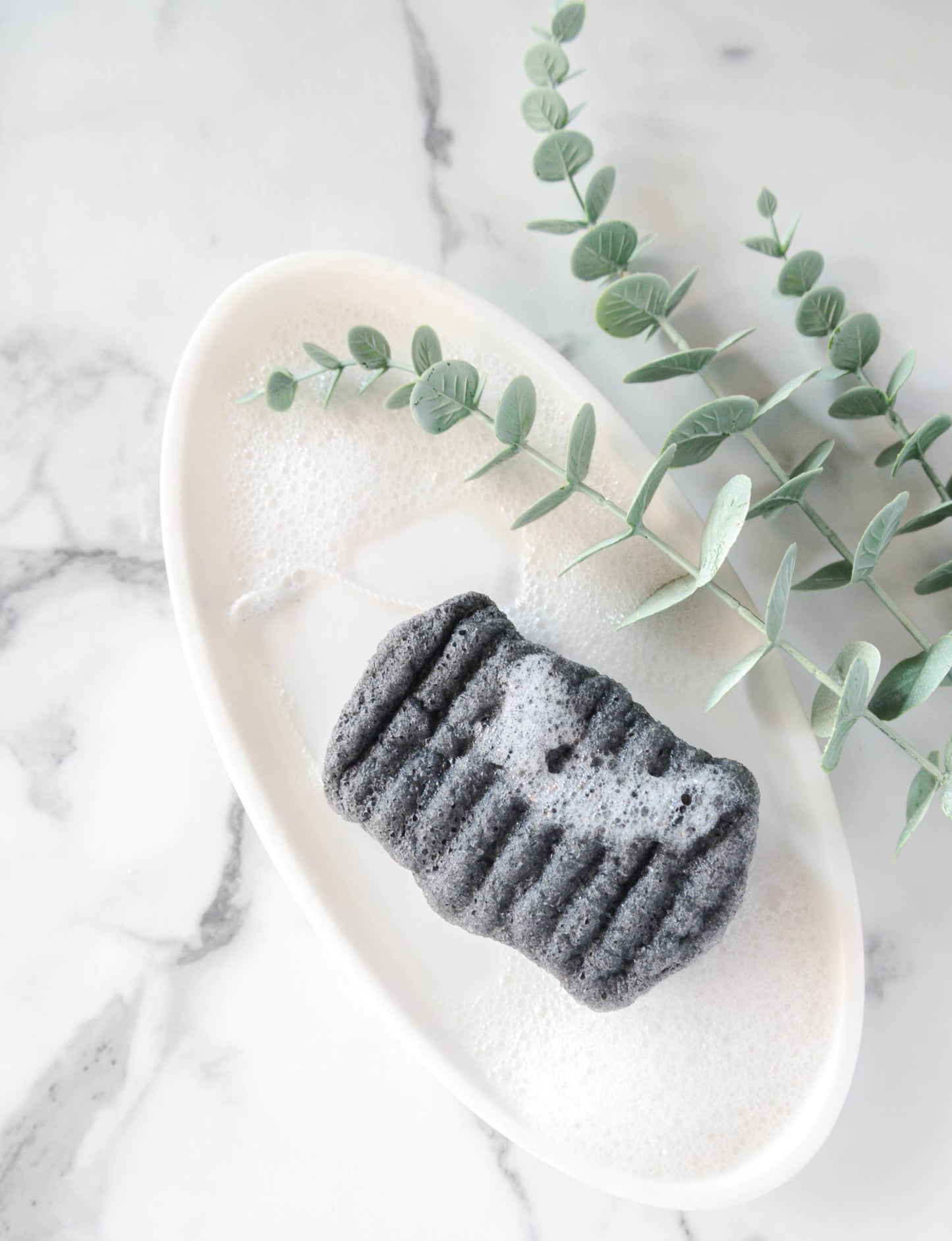 Konjac Bamboo Charcoal Body Sponge