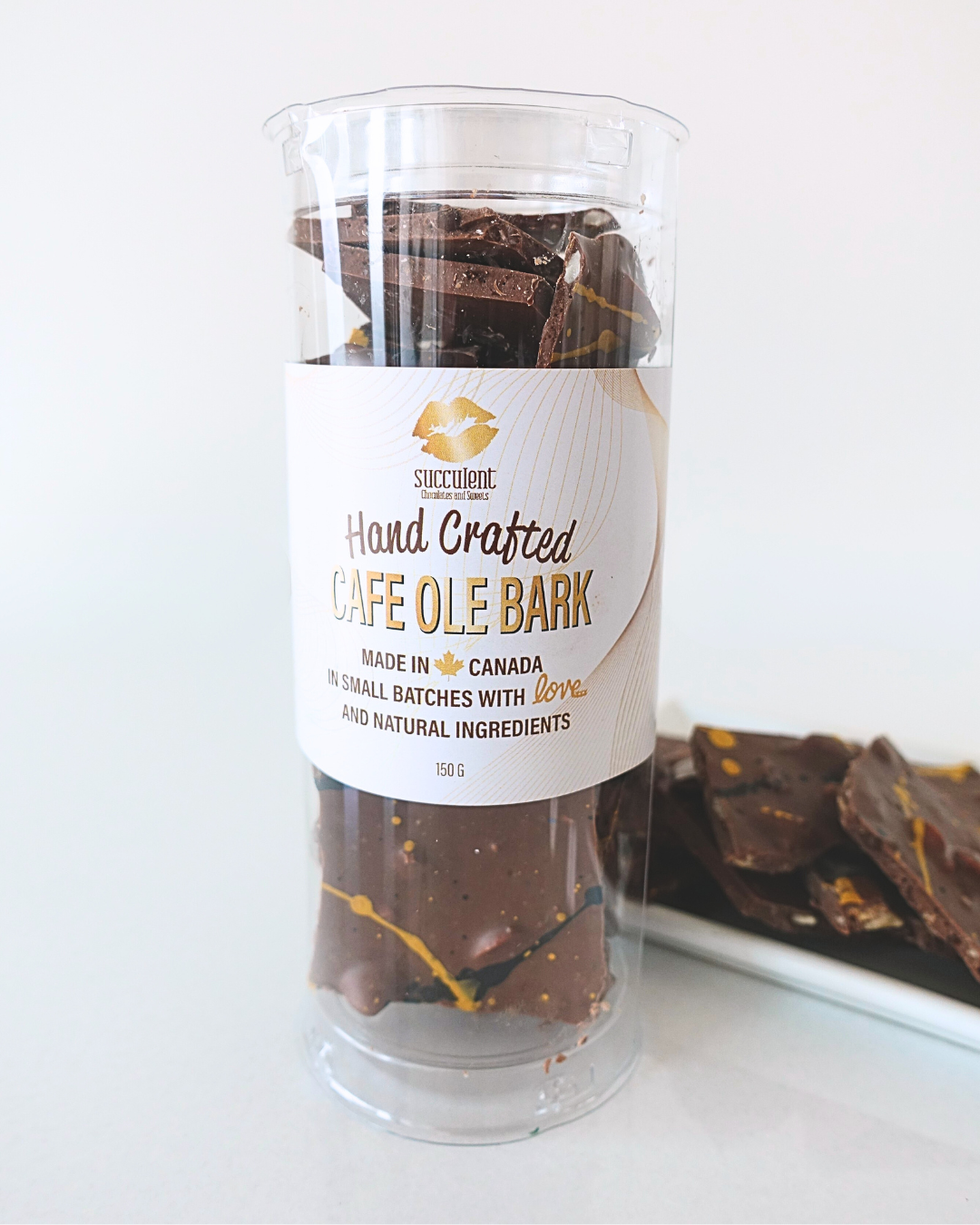 Tube of Cafe Ole Bark