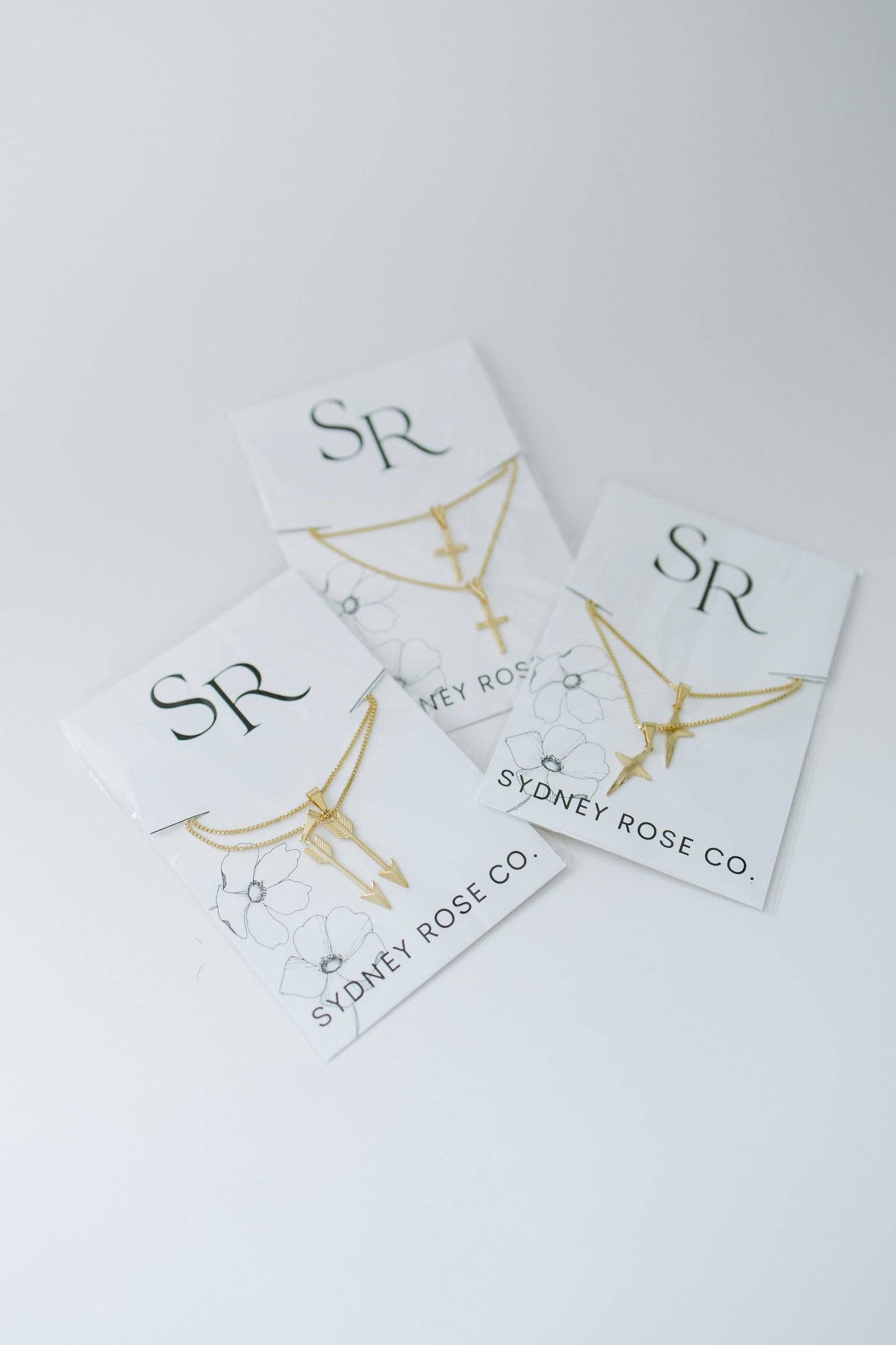 Mens Trinity Cross Necklace