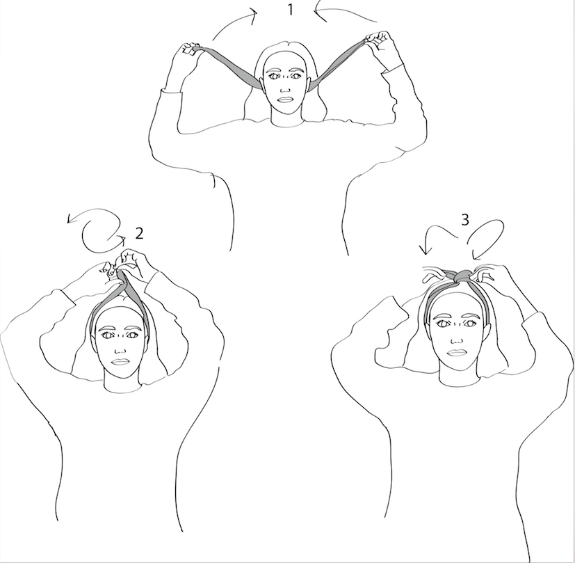 Twisted Headband Velvet Edition - Luxury Made in Montreal by Gibou