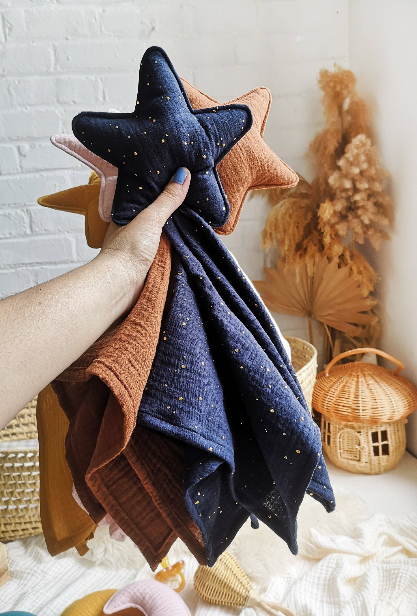 Star comforter - Baby security blanket