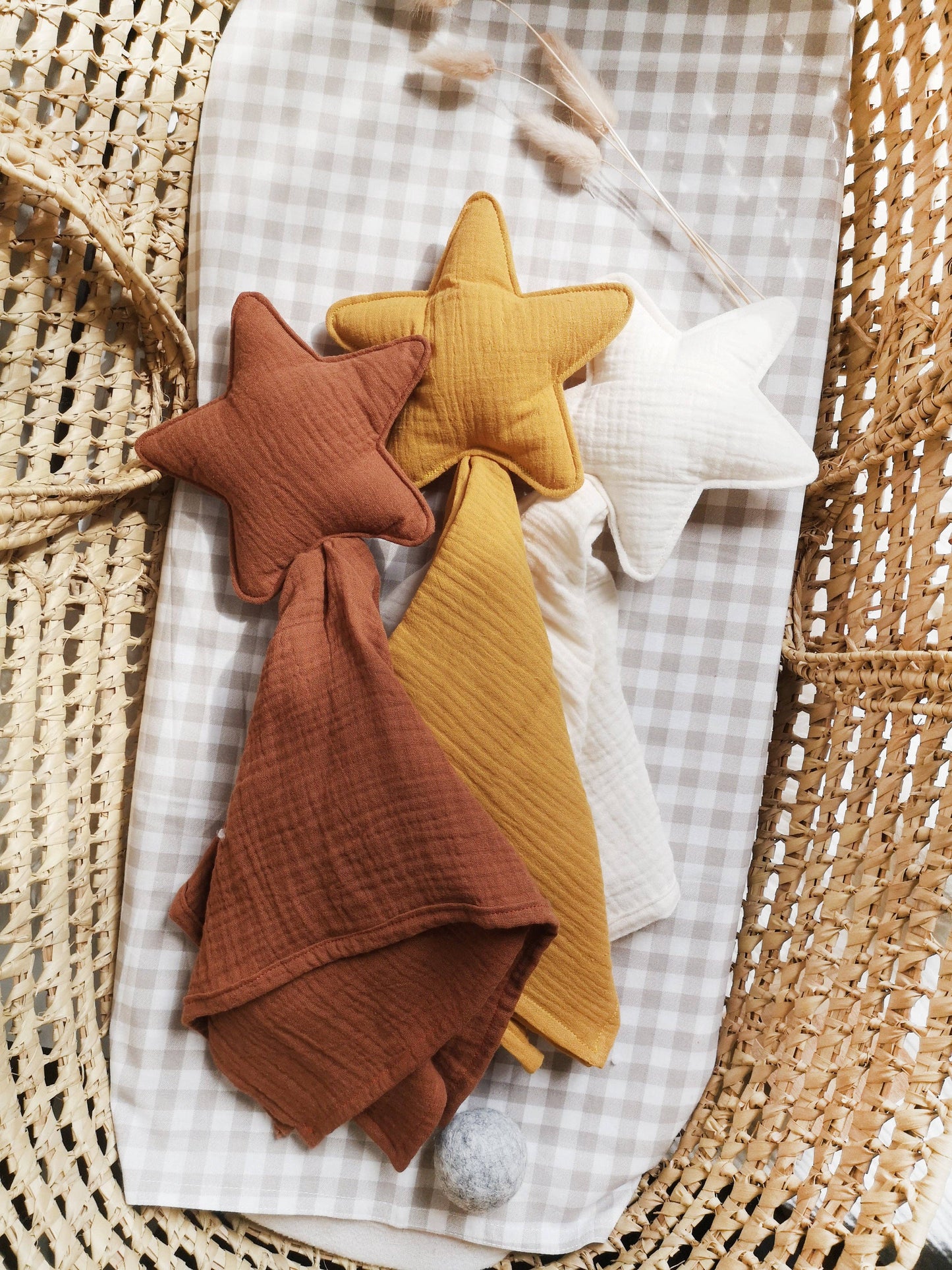 Star comforter - Baby security blanket