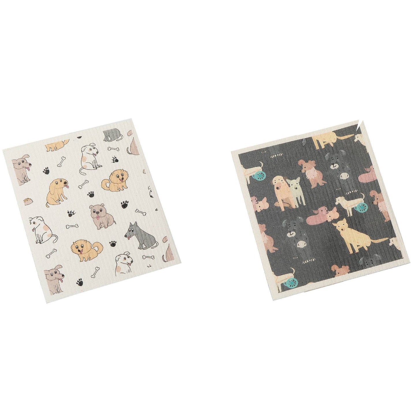 Swedish Dish Cloth Doggy Friends Assorted